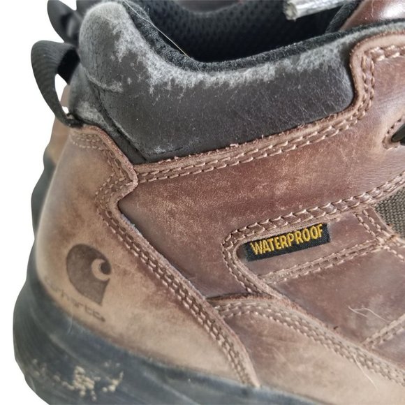 Carhartt Men 8D Brown Leather Steel Toe Waterproof main image 8